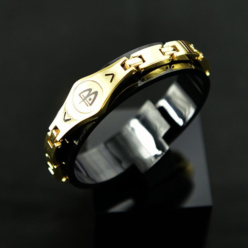 Titanium Bracelet Bright Gold Power Balance