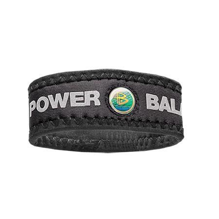 Neoprene - Black Wristband with Grey Lettering