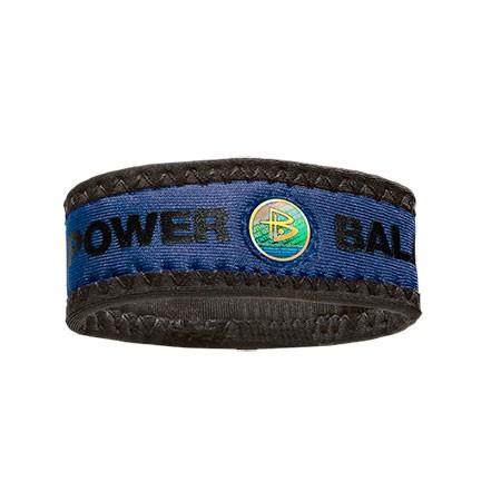 Neoprene Navy Wristband with Black Lettering