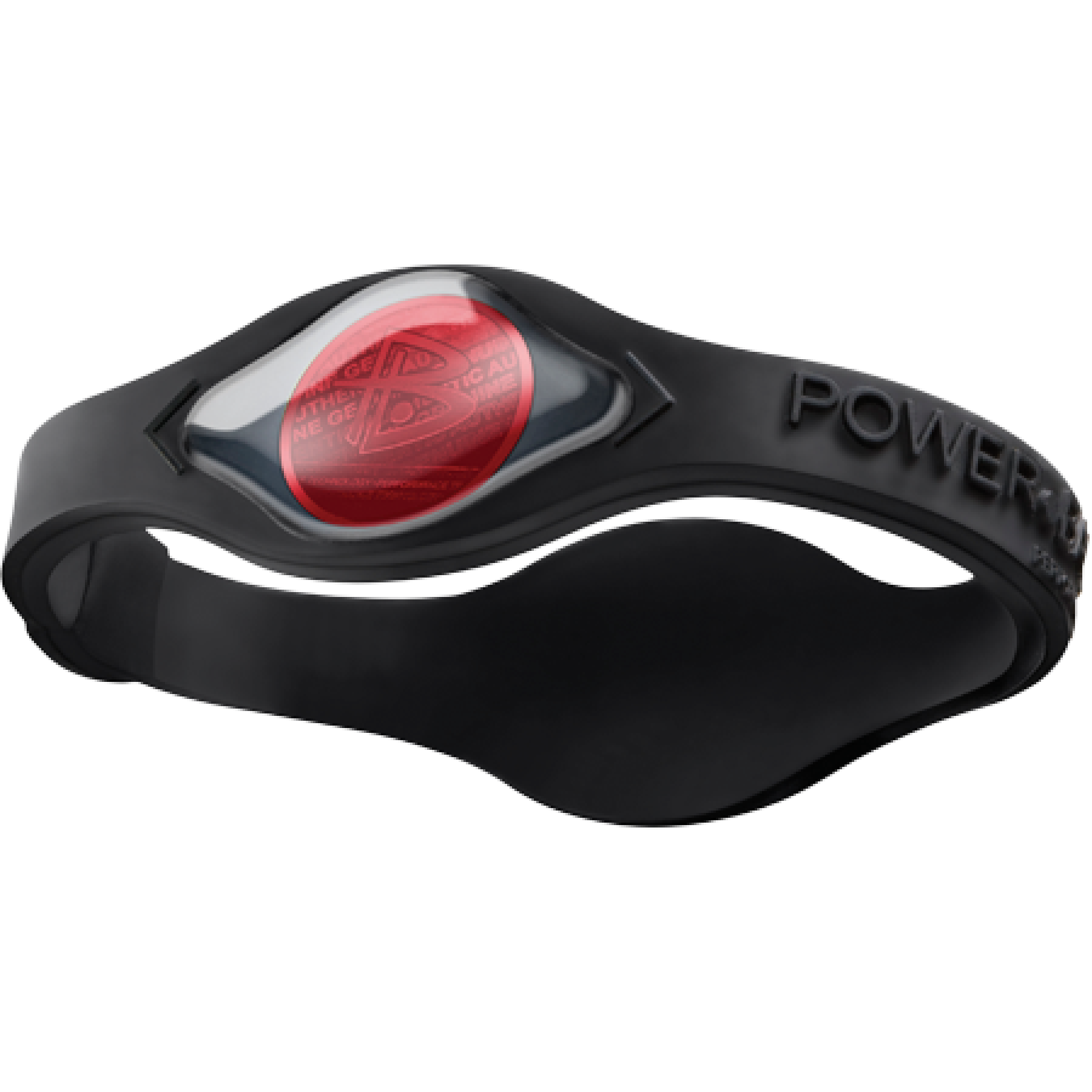 Black Collection Black with Black Lettering Red Hologram Power Balance