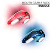 Mouth Gear 2 Pack Bundle Red and Blue